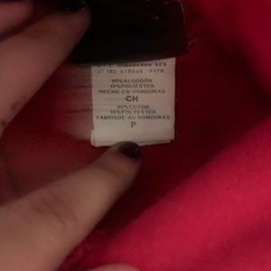 THRASHER magazine red and teal hoodie unisex S